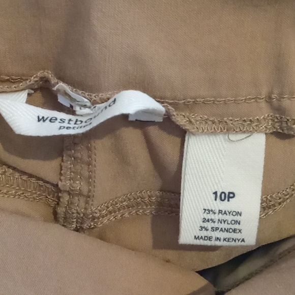 Westbound Tan Capris - Picture 6 of 6